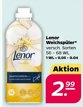 NETTO Lenor Weichspuler 56-68wl Angebot