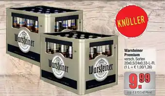 alldrink Warsteiner Premium Angebot