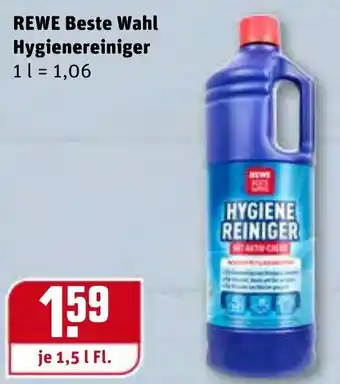 REWE Center Rewe Beste Wahl Hygienereiniger 1,5L Angebot