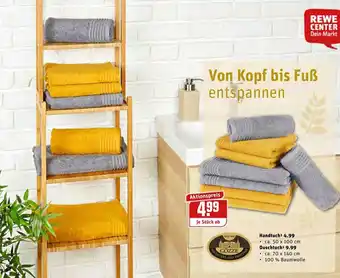 REWE Center Handtuch oder Duschtuch Angebot