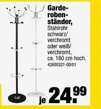 SB Lagerkauf Garderoben-ständer Angebot