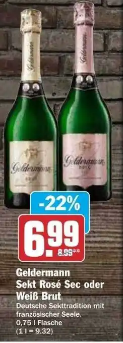 dodenhof Geldermann Sekt Rosé Sec Oder Weiß Brut Angebot