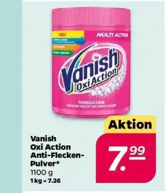 NETTO Vanish Oxi Action Anti-flecken Pulver Angebot