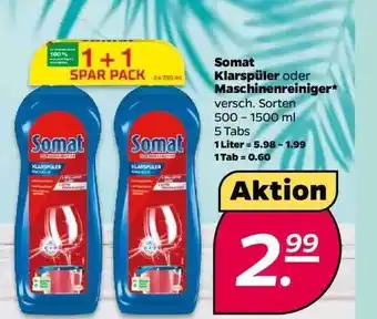 NETTO Somat Klarspüler Oder Maschinenreiniger Angebot