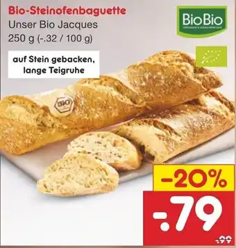 Netto Marken-Discount Bio Steinofenbaguette 250 g Angebot