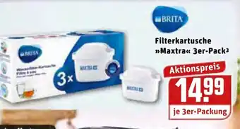 REWE Center Brita Filterkartusche Maxtra 3er Pack Angebot