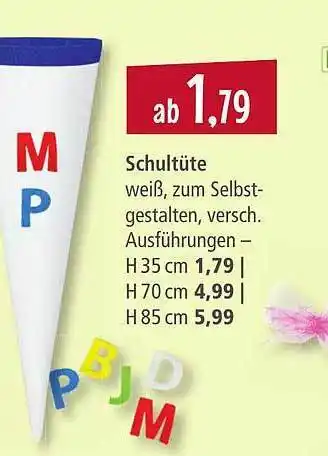 Pfennigpfeiffer Schultüte Angebot