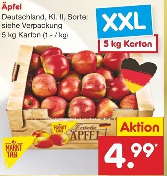 Netto Marken-Discount Apfel 5 kg Angebot