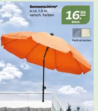 NETTO Sonnenschirm* ca. 1,8 m Angebot