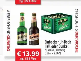 Getränkehaus Einbecher Ur-bock Hell Oder Dunkel Angebot