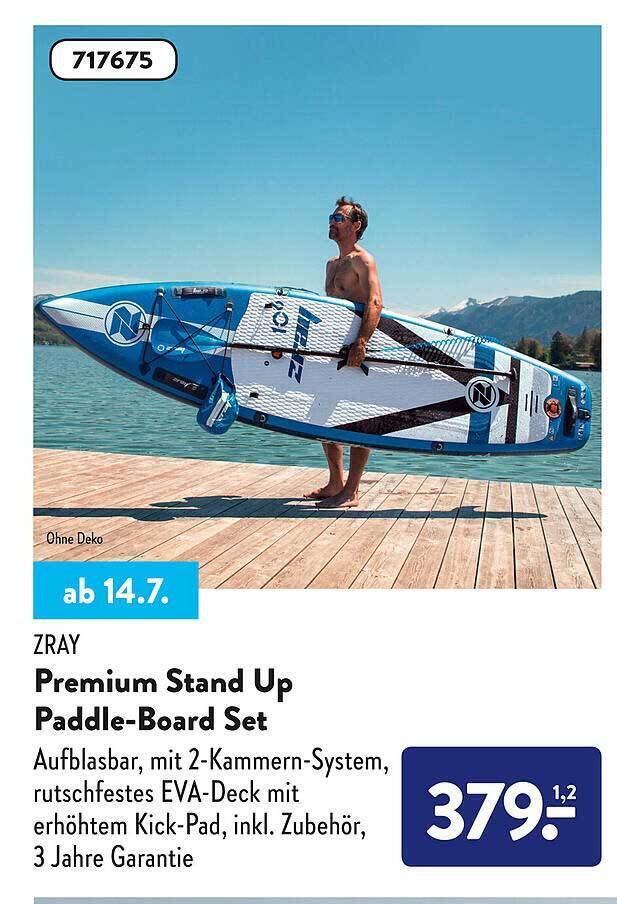 Zray Premium Stand Up Paddle Board Set Angebot bei Aldi Süd