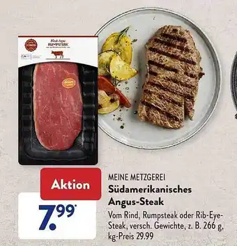 Aldi Süd Meine Metzgerei Südamerikanisches Angus-steak Angebot