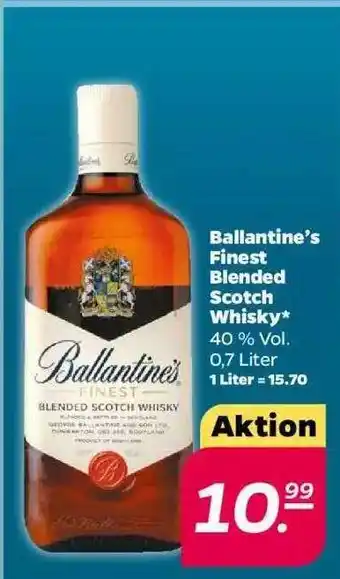 NETTO Ballantine's Finest Blended Scotch Whisky Angebot