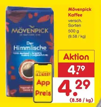 Netto Marken-Discount Movenpick Kaffee 500 g Angebot