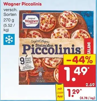 Netto Marken-Discount Wagner Piccolinis 270 g Angebot