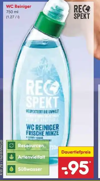 Netto Marken-Discount Respekt WC Reiniger 750ml Angebot