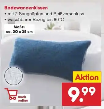 Netto Marken-Discount Badewannenkissen Angebot