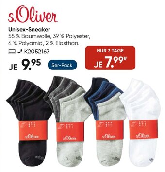 Galeria s.Oliver Unisex Sneaker Angebot