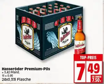 Elli Markt Hasseröder Premium Pils 24x0,33L Flasche Angebot