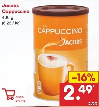 Netto Marken-Discount Jacobs Cappuccino 400 g Angebot