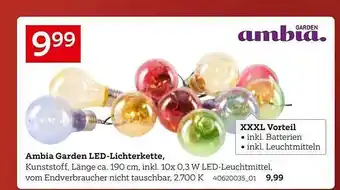 XXXLutz Ambia Garden Led-lichterkette Angebot