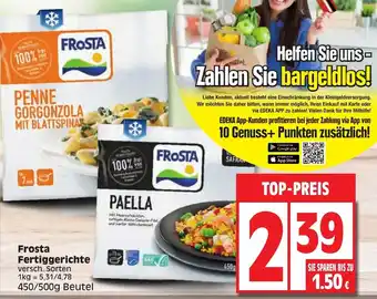 Edeka Frosta Fertiggerichte 450/500g Beutel Angebot