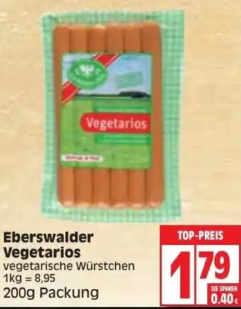 Edeka Eberswalder Vegetarios 200g Packung Angebot