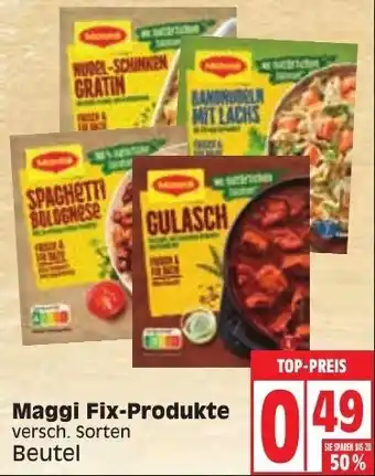 Edeka Maggi Fix Produkte Angebot