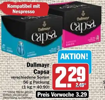 Hit Dallmayr Capsa 56 g Packung Angebot