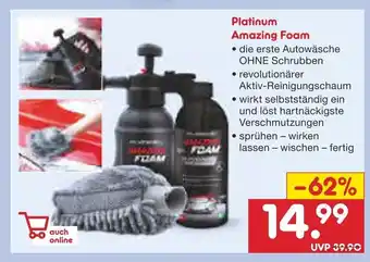 Netto Marken-Discount Platinum Amazing Foam Angebot