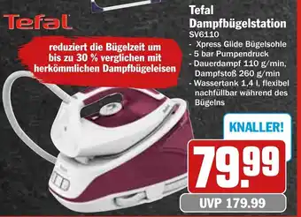 Hit Tefal Dampfbügelstation SV6110 Angebot