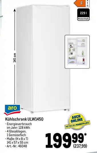 METRO Aro Kühlschrank ULW1450 Angebot