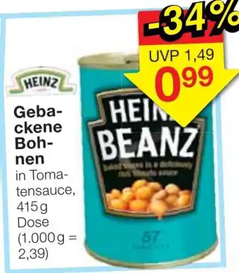 Jawoll Heinz Gebackene Bohnen 415g Angebot