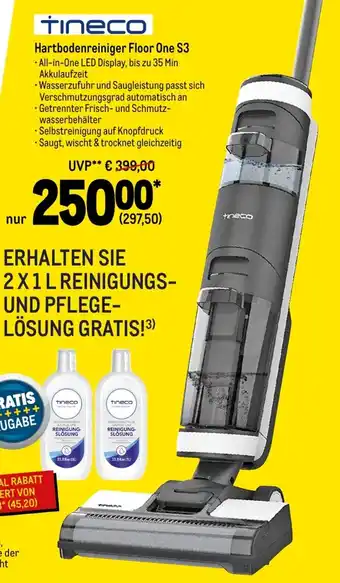 METRO Tineco Hartbodenreiniger Floor One S3 Angebot