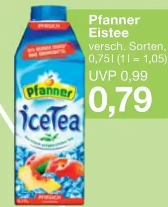 Jawoll Pfanner Eistee 0,75L Angebot