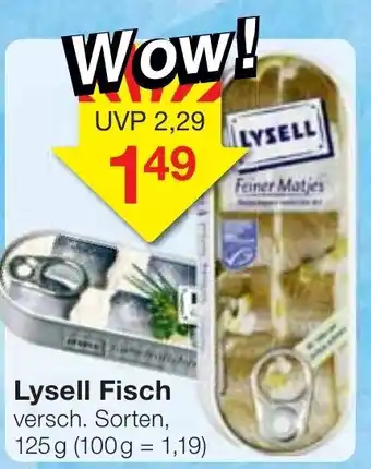 Jawoll Lysell Fisch 125g Angebot