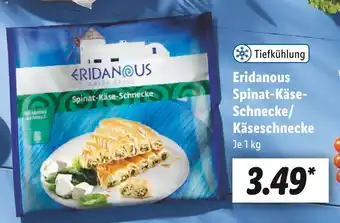 Lidl Eridanous spinat-käse-schnecke oder käseschnecke Angebot