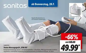 Lidl Sanitas venen massagegerät „sfm 90“ Angebot