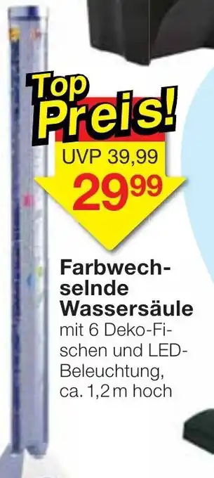 Jawoll Farbwechselnde Wassersäule Angebot