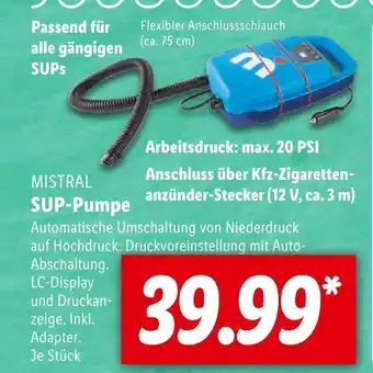 Lidl Mistral sup-pumpe Angebot