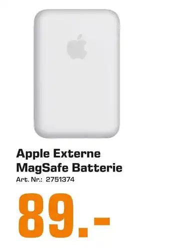 Saturn Apple externe magsafe batterie Angebot