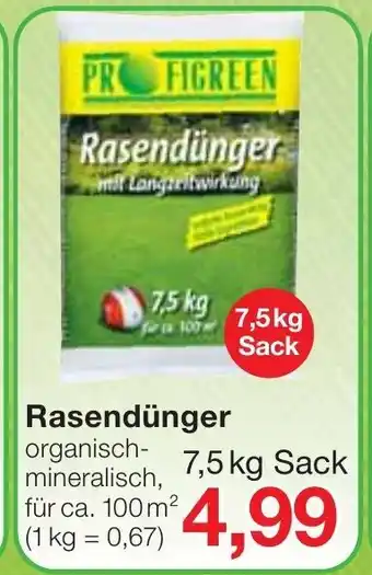 Jawoll Rasendünger 7,5kg Angebot