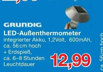 Jawoll Grundig LED Außenthermometer Angebot