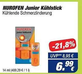 Easy Apotheke Nurofen Junior Kühlstick Angebot