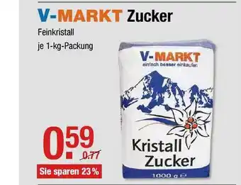 V Markt V-Markt Zucker Angebot