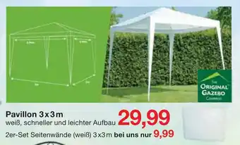 Jawoll Pavillon 3x3m Angebot