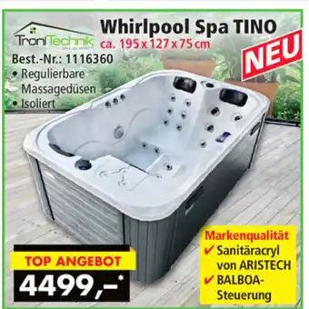 Norma Whirlpool Spa Tino Angebot