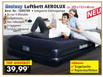 Norma Bestway Luftbett Aerolux Angebot