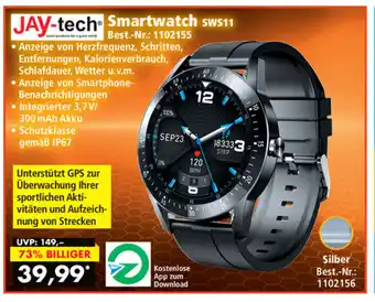 Norma Jay-Tech Smartwatch SWS11 Angebot