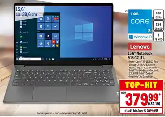 METRO Lenovo 15,6" Notebook V15 G2 ITL Angebot